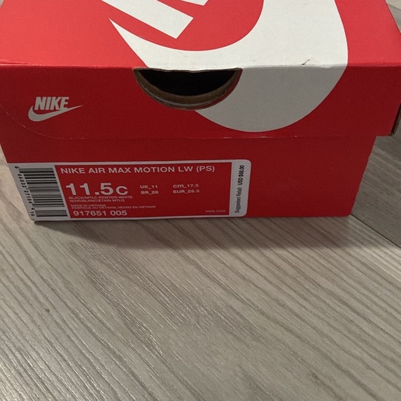Nike Air Max Motion LW PS Kid's Shoes 11C - Picture 2 of 6